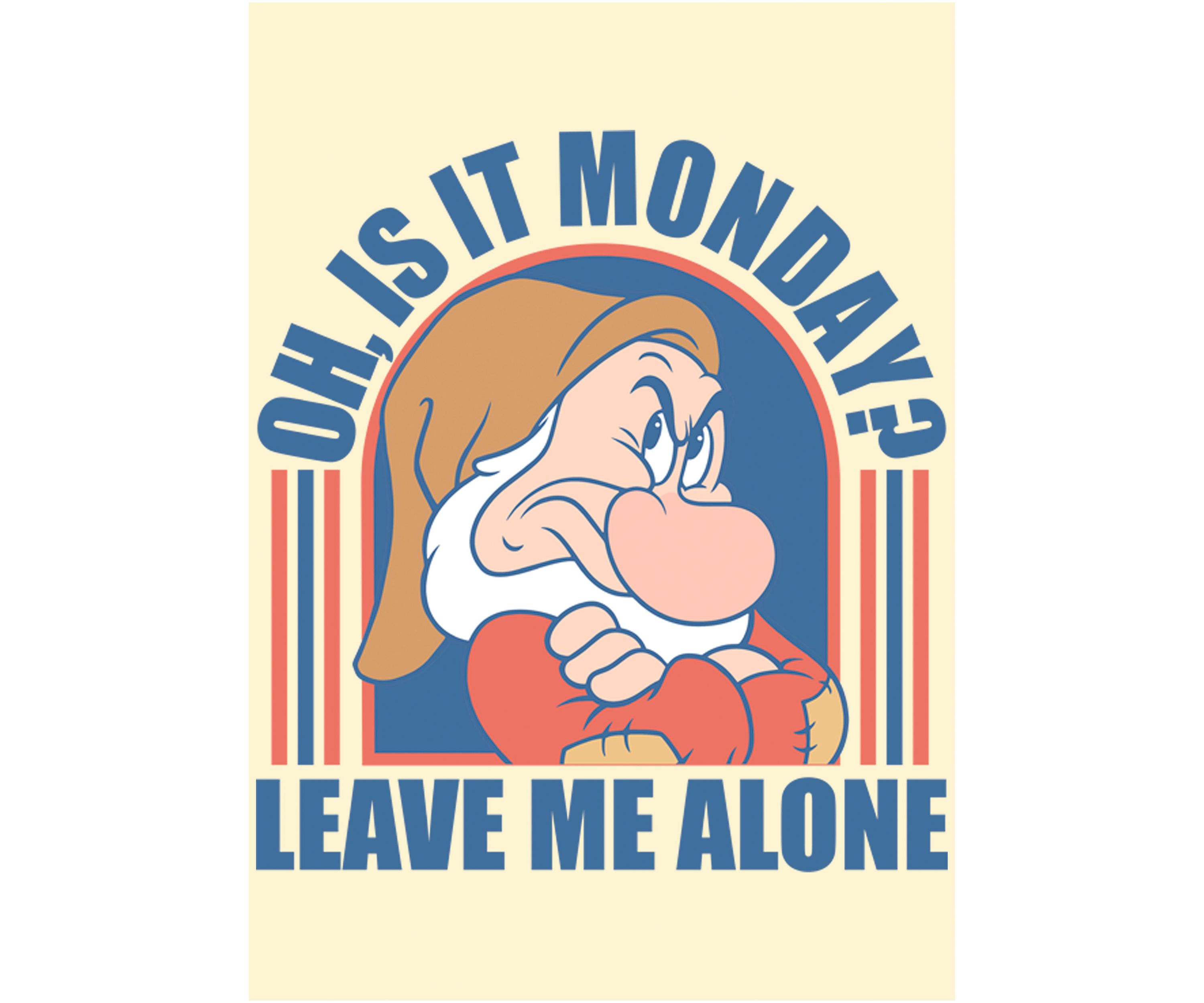 Disney® Princess Grumpy Monday Short Sleeve Graphic T-Shirt