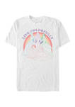Disney® Princess Rainbow Princess Short Sleeve Graphic T-Shirt