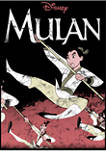 Disney Princess Mulan Frame Short Sleeve Graphic T-Shirt