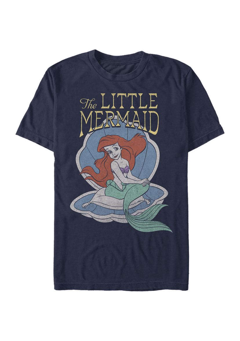 Disney Princess Little Mermaid Redux Short Sleeve Graphic T-Shirt