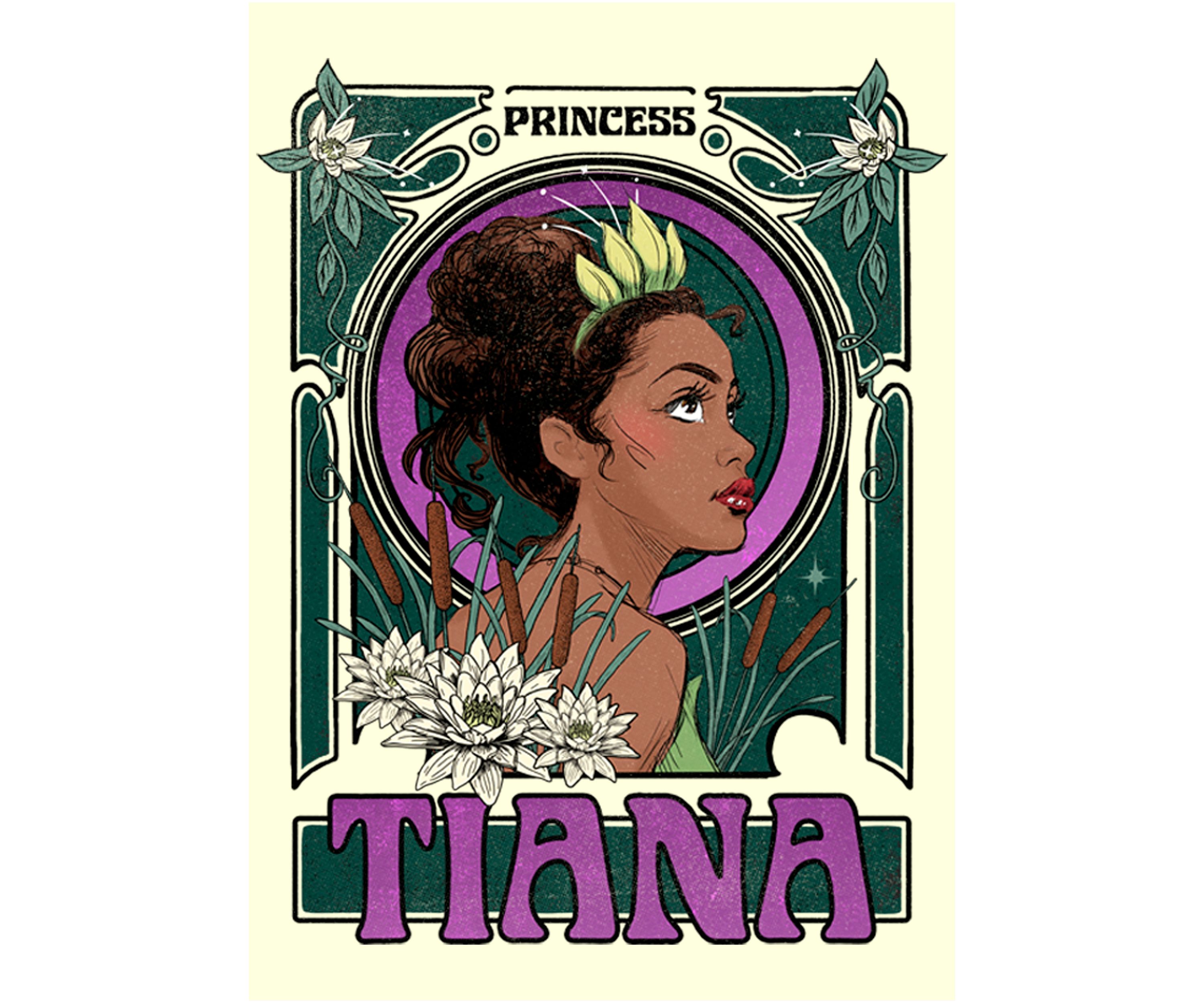 Disney Princess Bayou Nouveau Short Sleeve Graphic T-Shirt