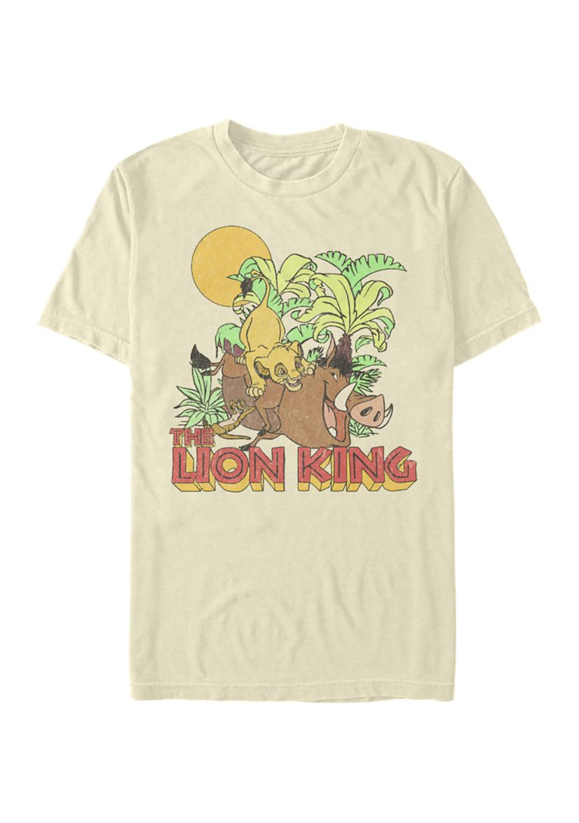 Lion King Jungle Play Short Sleeve Graphic T-Shirt