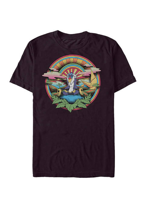 Lion King Heavily Meditated Short Sleeve Graphic T-Shirt