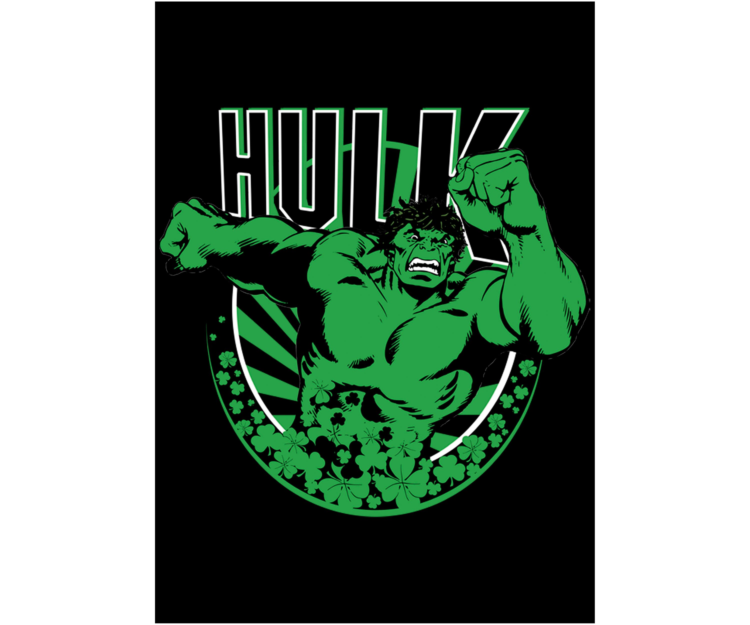 Marvel Hulk Luck Graphic Short Sleeve T-Shirt