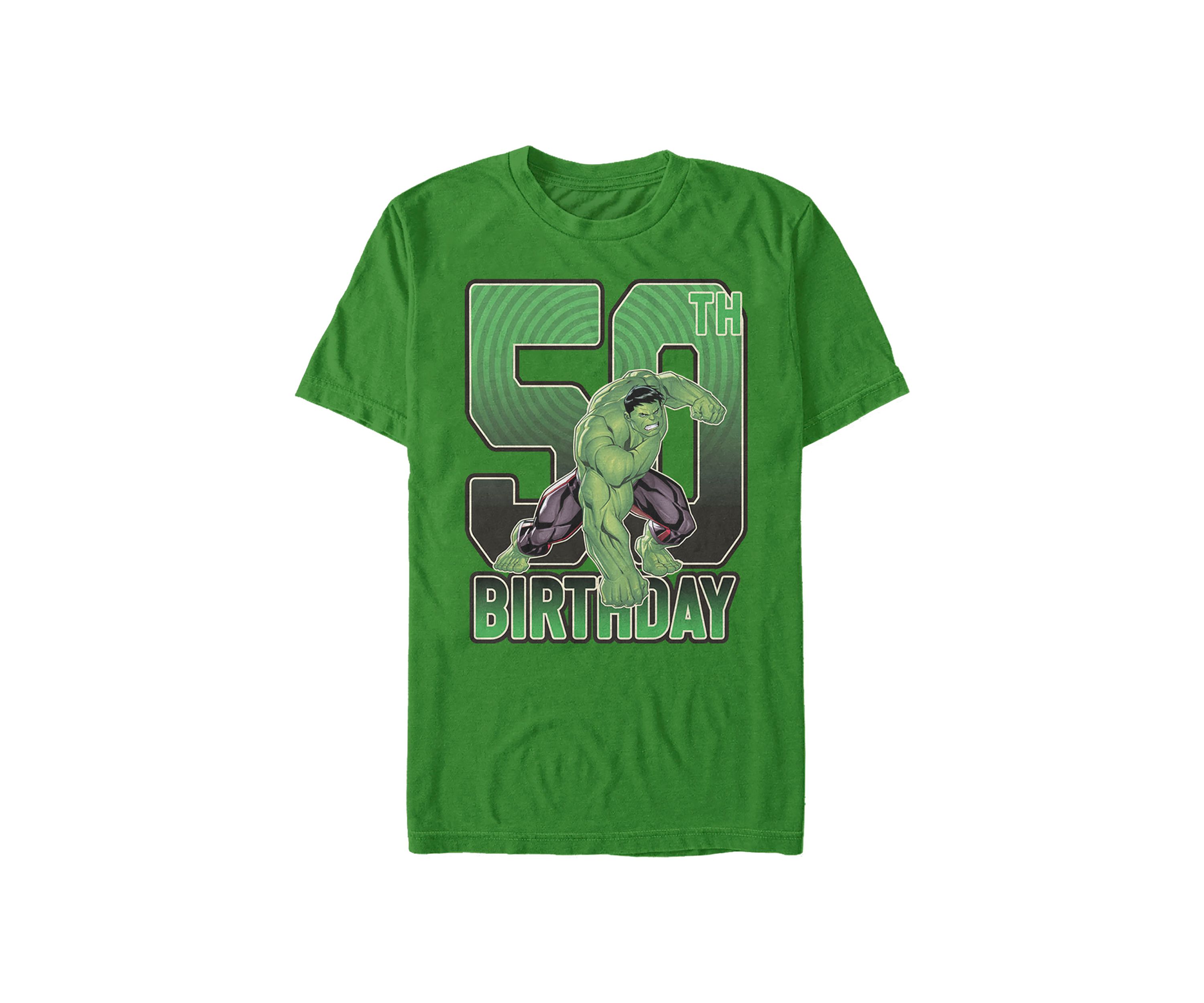 Marvel Hulk 50th Birthday Graphic Short Sleeve T-Shirt