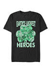 Marvel Luck of the Hero Graphic Short Sleeve T-Shirt