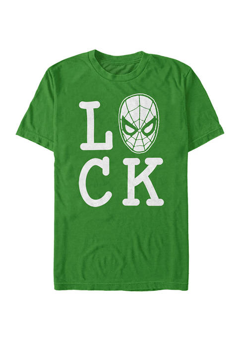 Spider-Man Marvel Spider Luck Graphic Short Sleeve T-Shirt