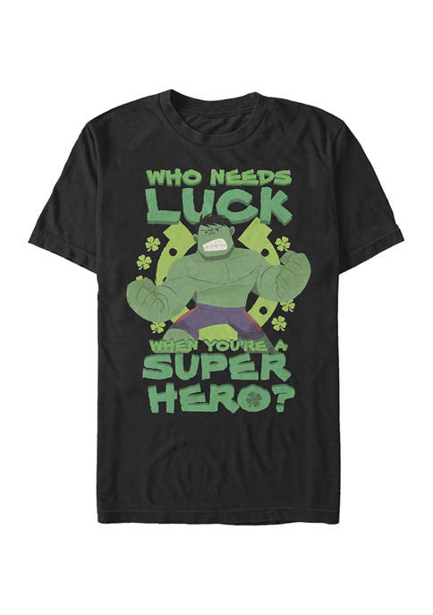 Marvel™ Marvel&trade; Super Hulk Luck Graphic Short Sleeve
