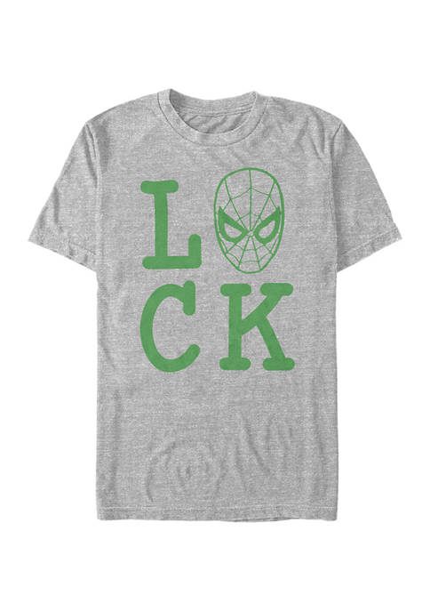  Marvel™ Spider Luck Graphic  Short Sleeve T-Shirt