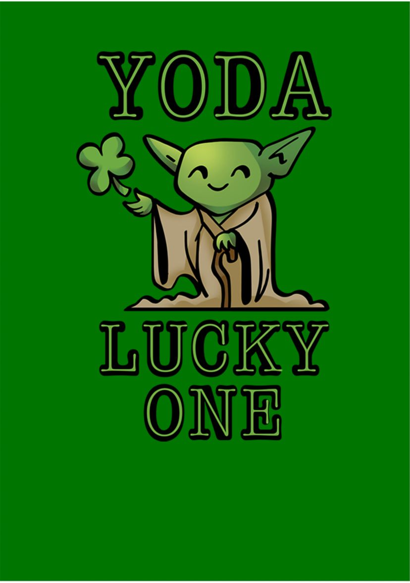 Yoda So Lucky Graphic T-Shirt