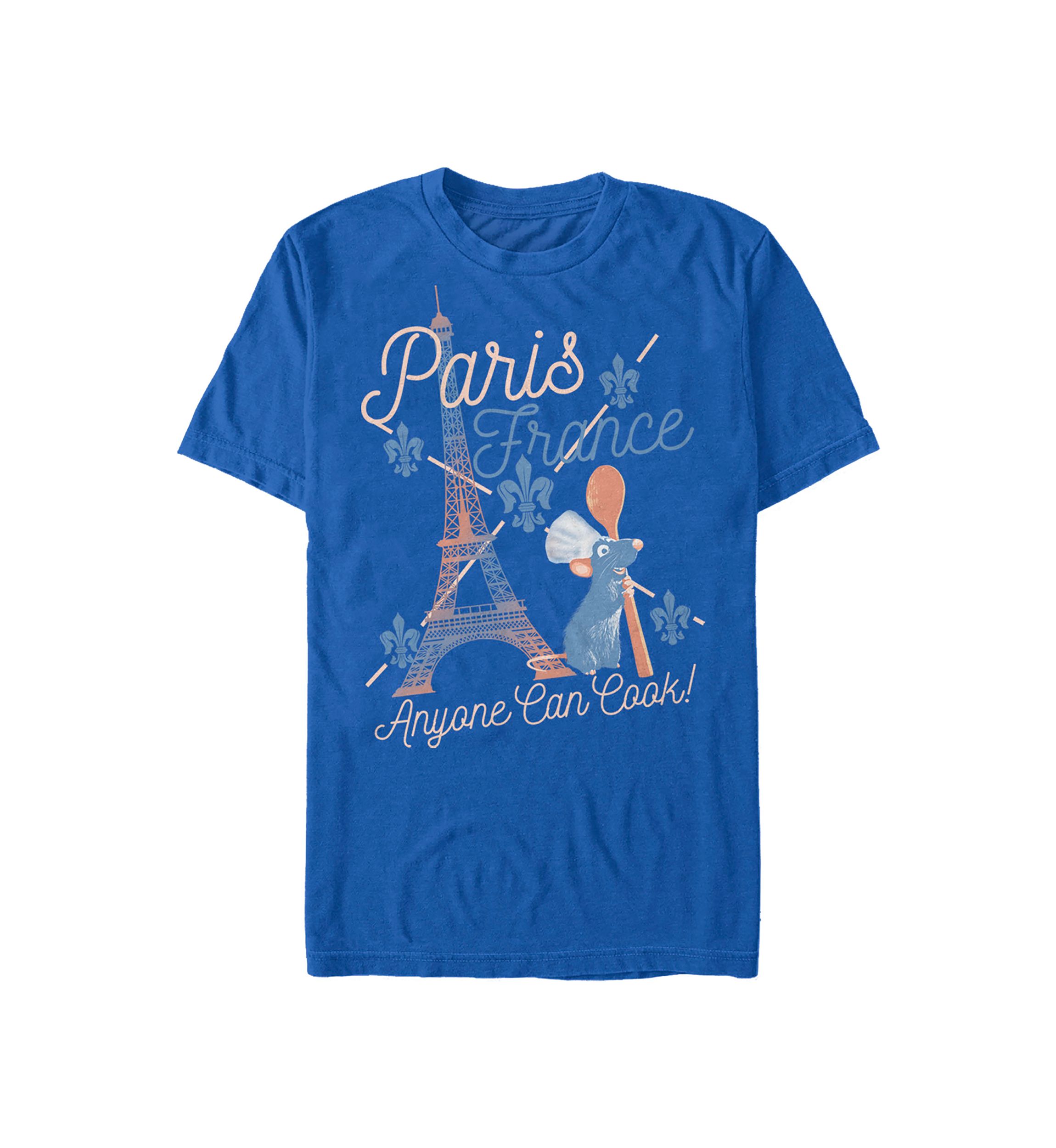 Ratatouille Paris Location Short Sleeve Graphic T-Shirt