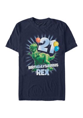 Toy Story Balloon Rex 21 Short Sleeve Graphic T-Shirt