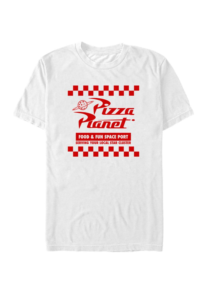 Toy Story Pizza Planet Box Short Sleeve Graphic T-Shirt