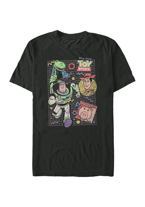 Toy Story 90s Crew Short Sleeve Graphic T-Shirt