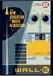 Wall-E New Sensation Poster Short Sleeve Graphic T-Shirt