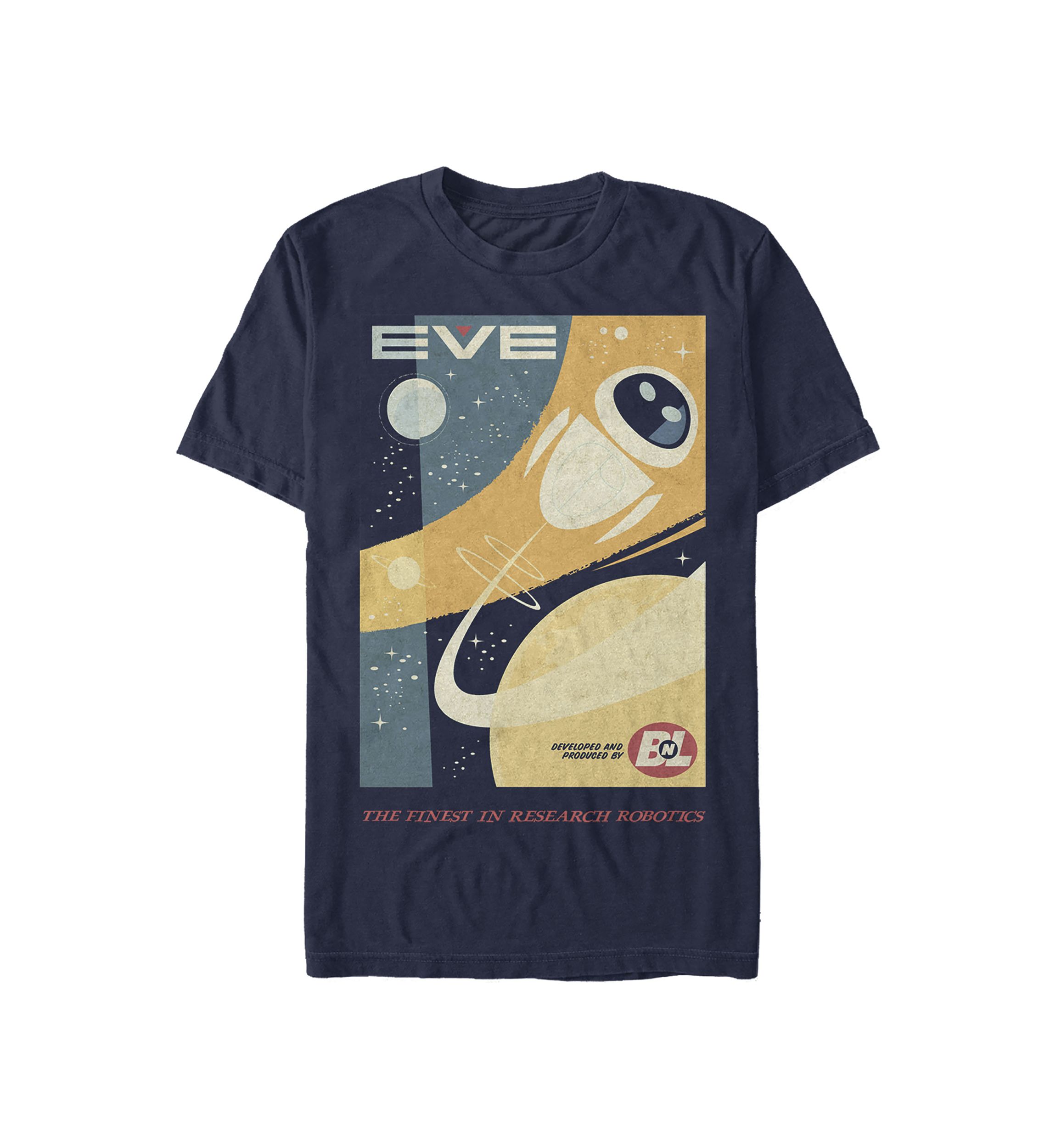 Wall-E Eve Poster Short Sleeve Graphic T-Shirt