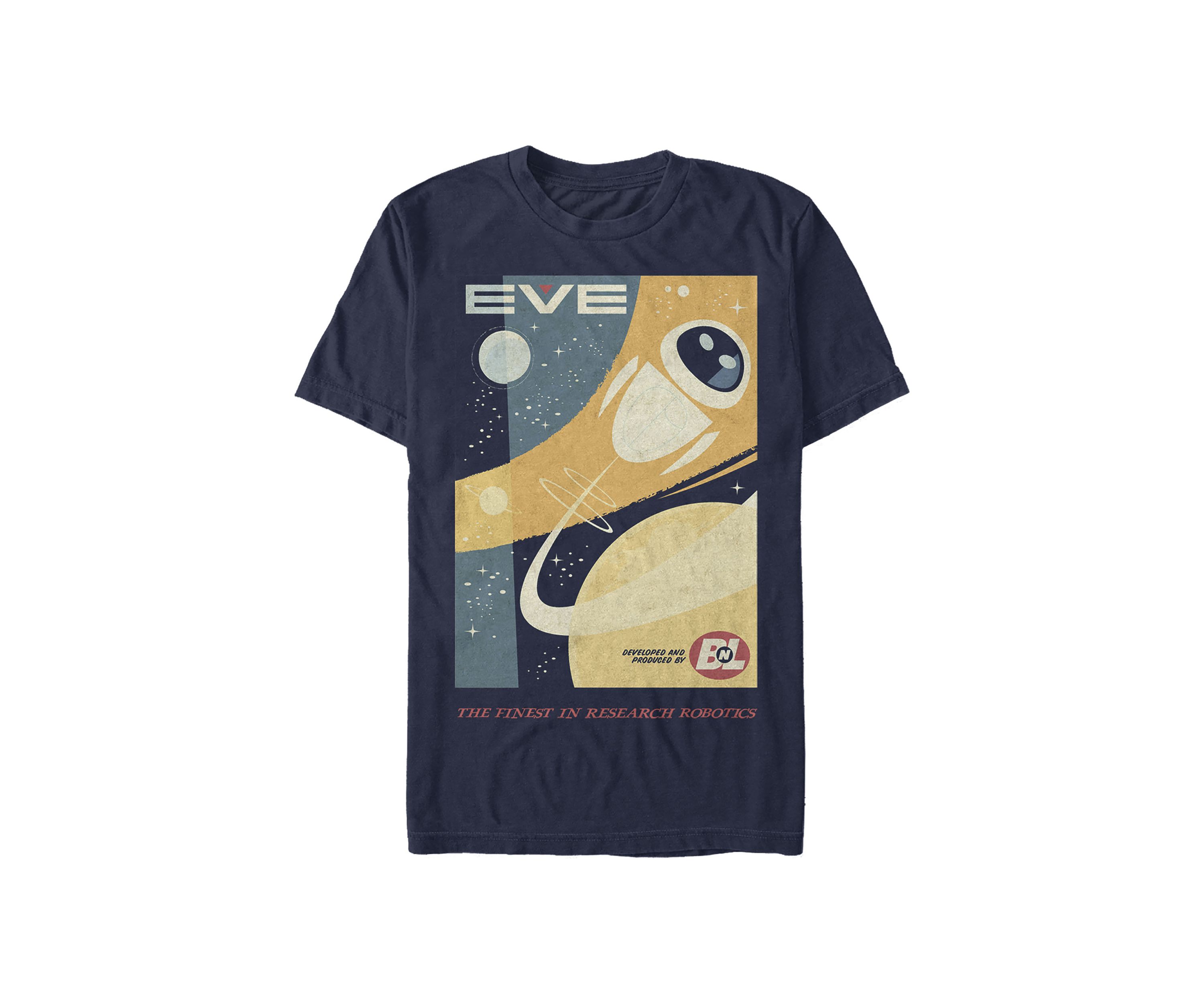 Wall-E Eve Poster Short Sleeve Graphic T-Shirt