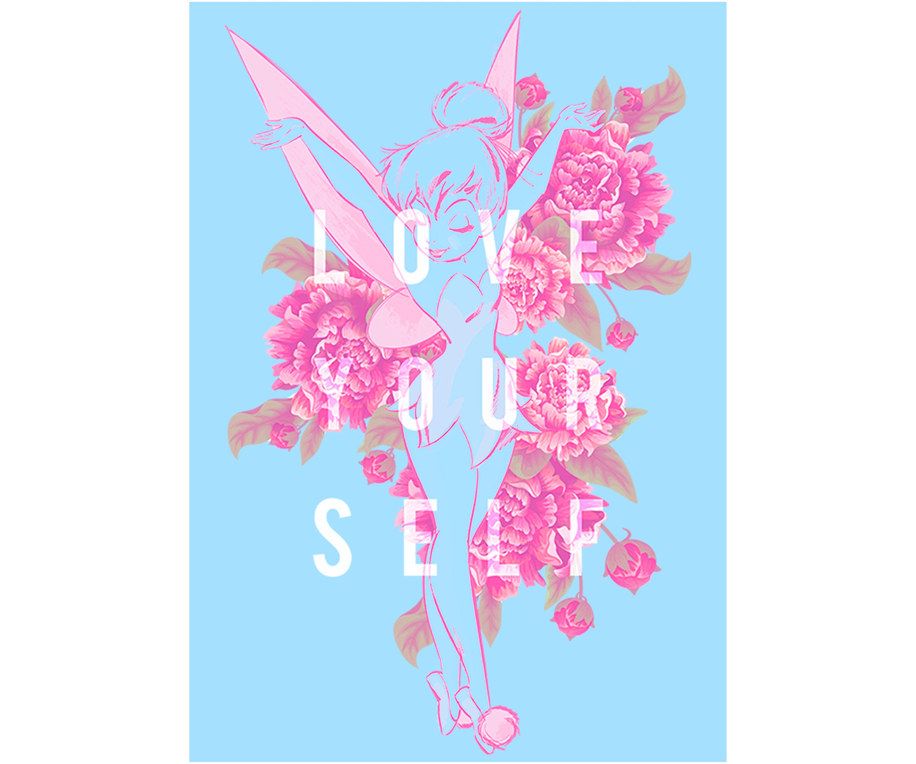 Tinkerbell Love Tink Short Sleeve Graphic T-Shirt