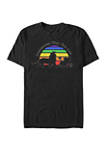Lion King Remember Rainbow Short Sleeve Graphic T-Shirt