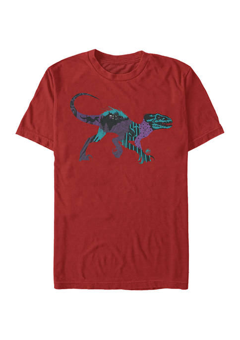 Jurassic World DNA Raptor Graphic Short Sleeve T-Shirt