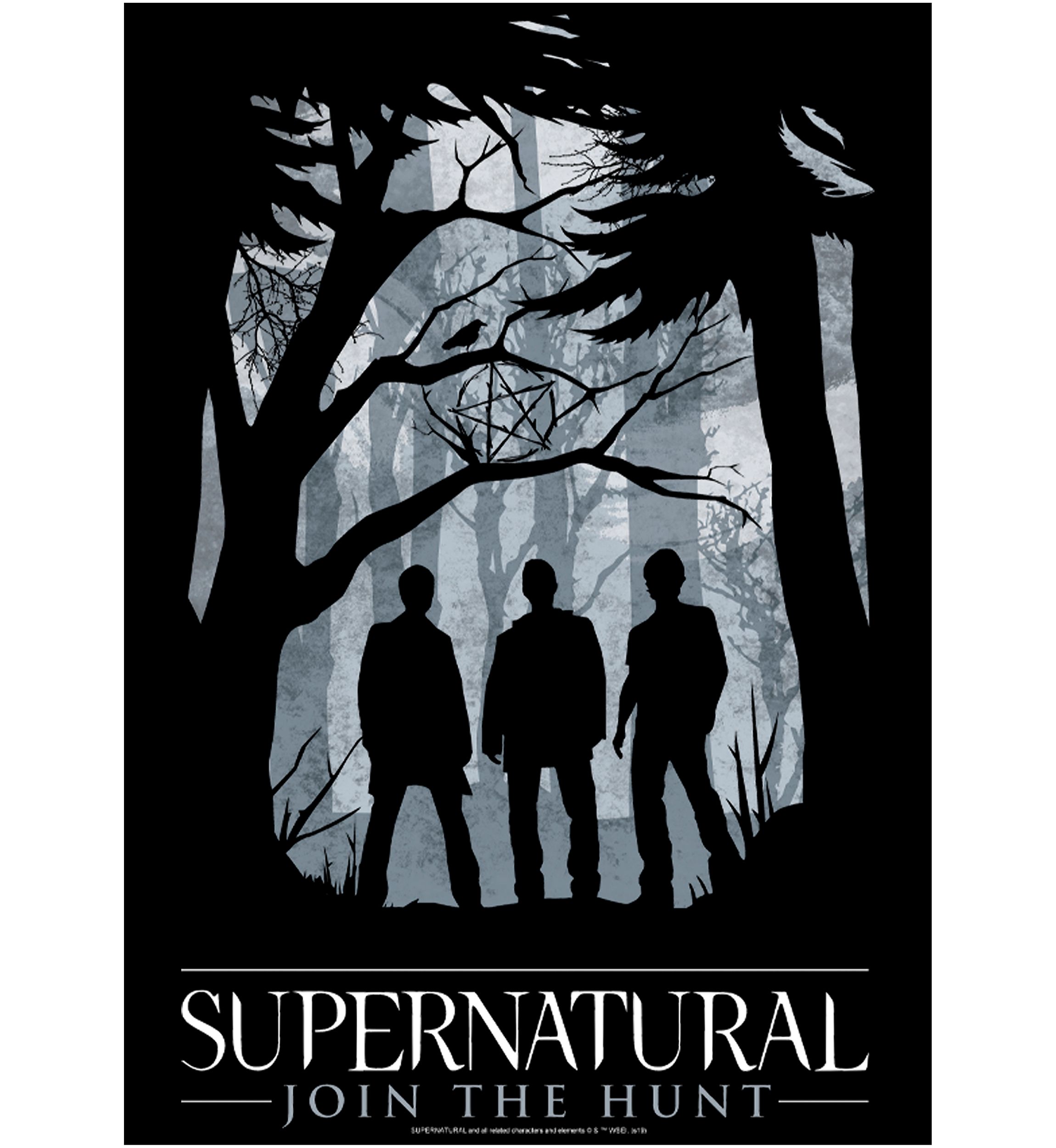 Dark Forest Poster Graphic Short Sleeve T-Shirt