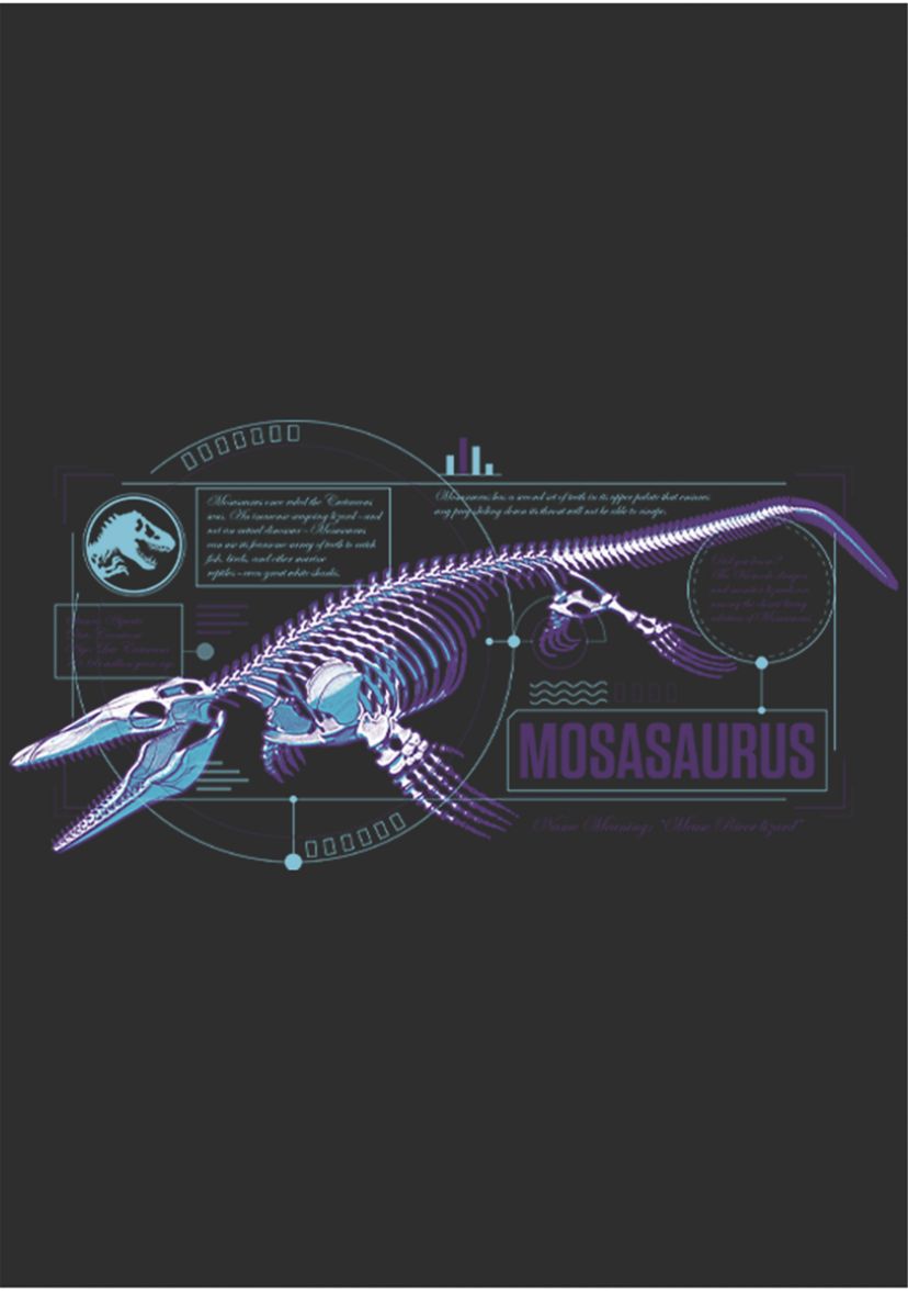 Mosasaurus Graphic Short Sleeve T-Shirt