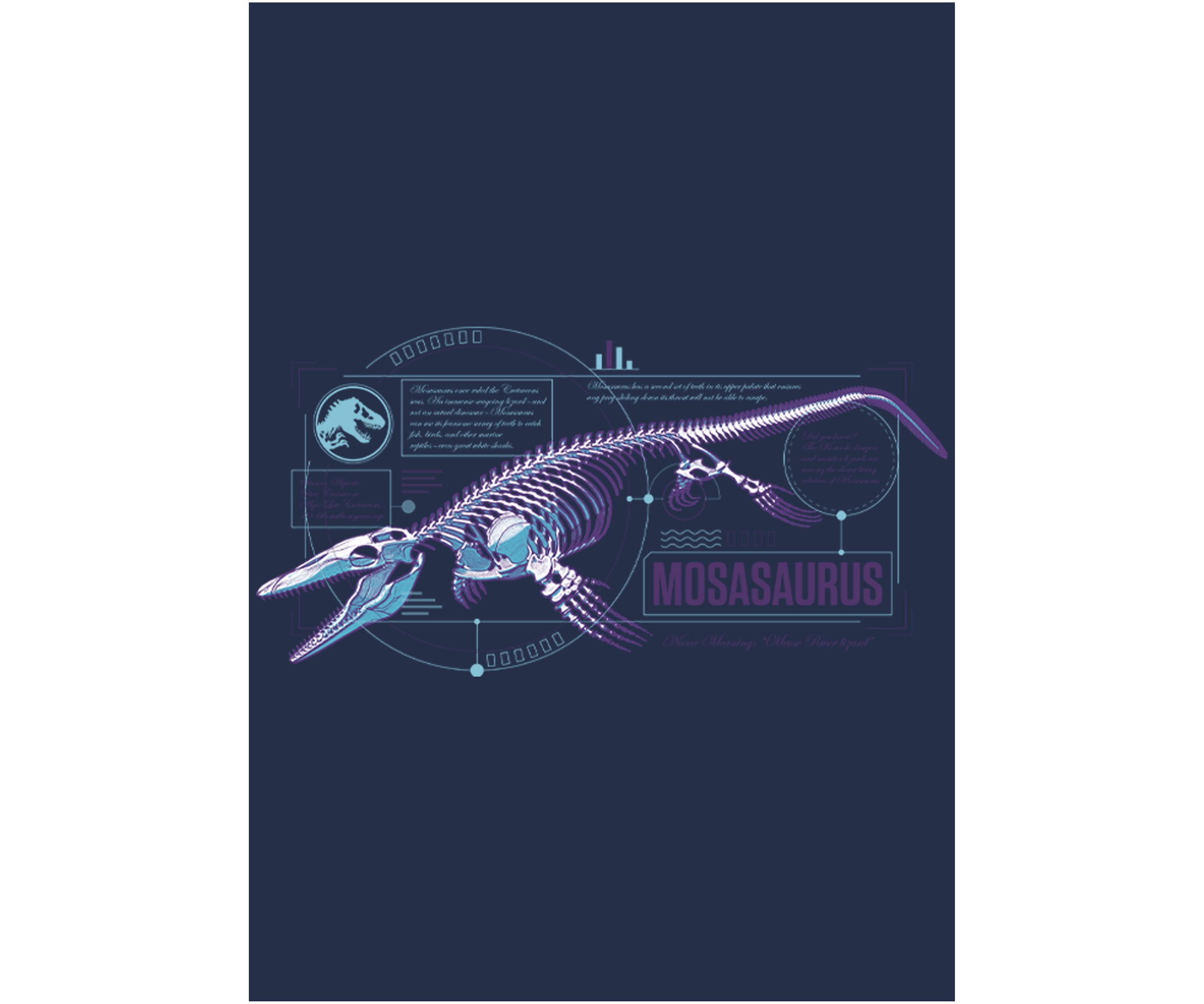 Mosasaurus Graphic Short Sleeve T-Shirt