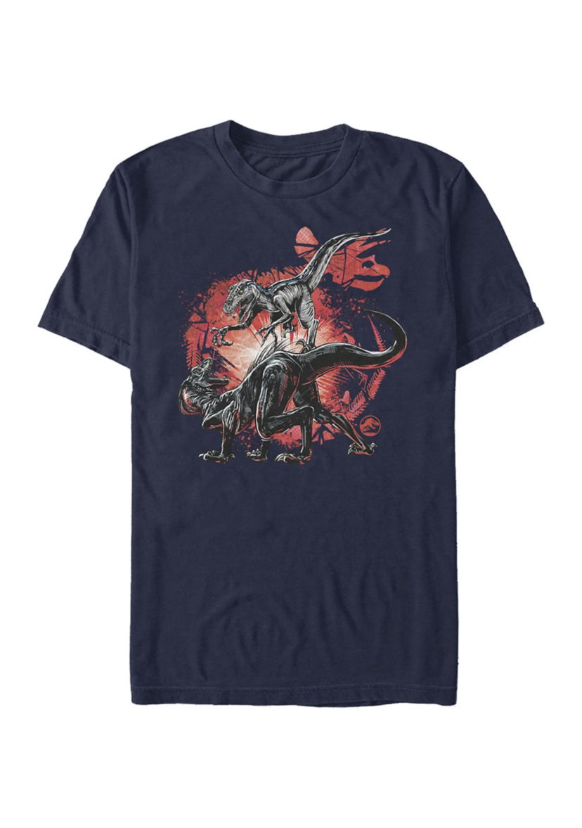 Blue VS Indo Graphic Short Sleeve T-Shirt