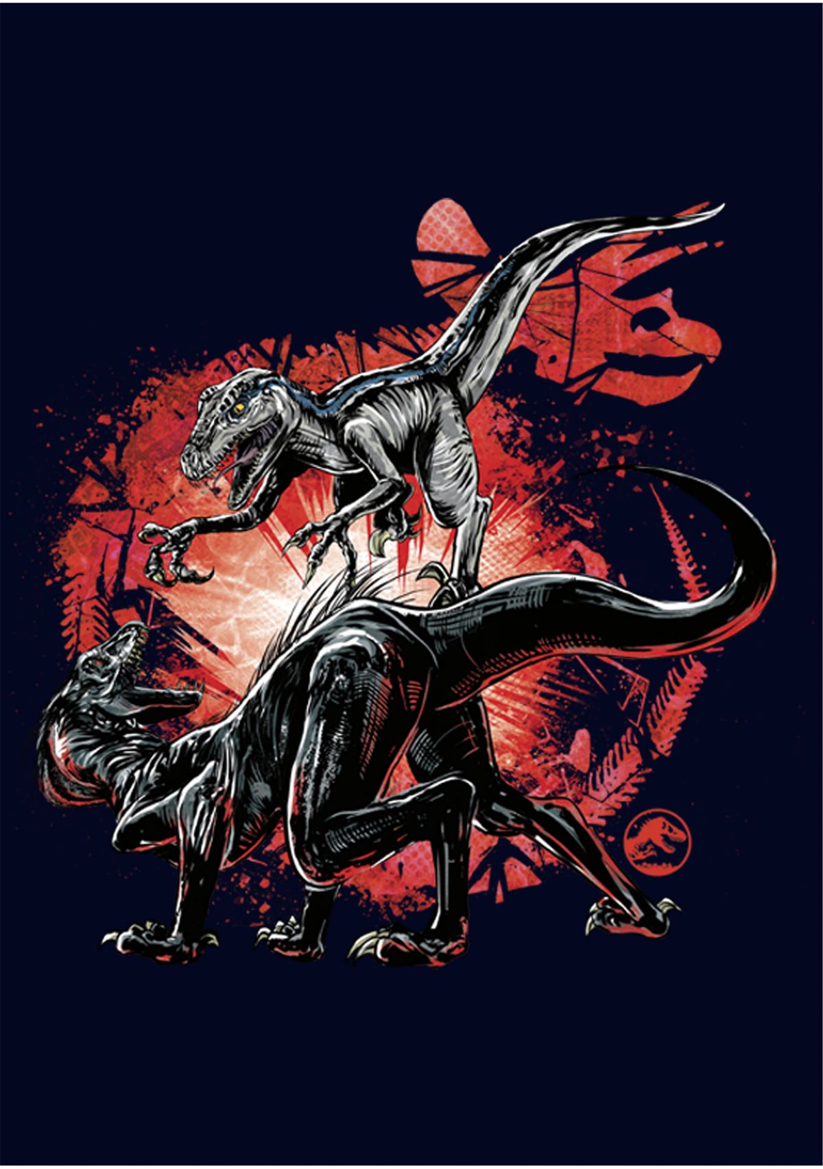 Blue VS Indo Graphic Short Sleeve T-Shirt