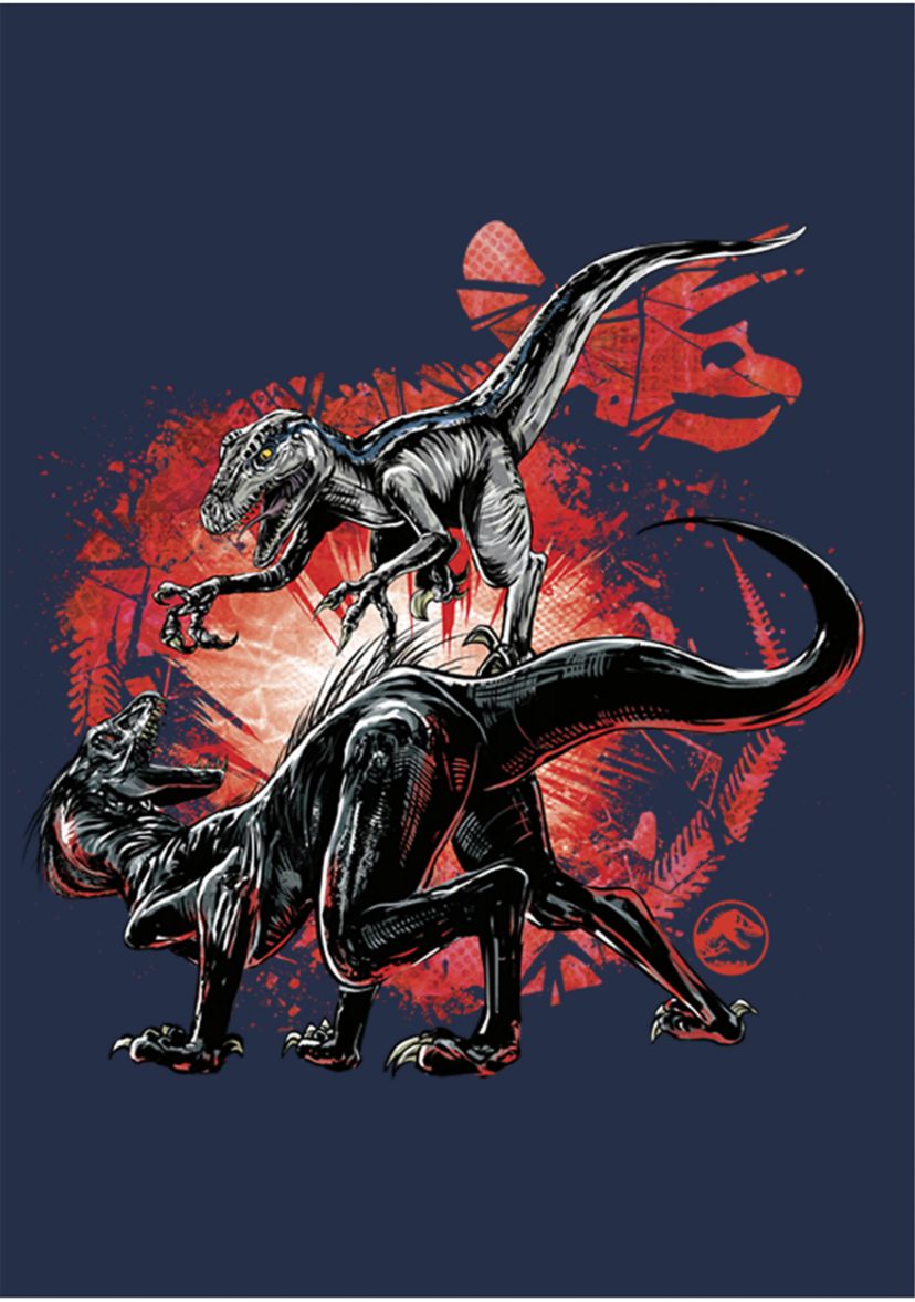Blue VS Indo Graphic Short Sleeve T-Shirt