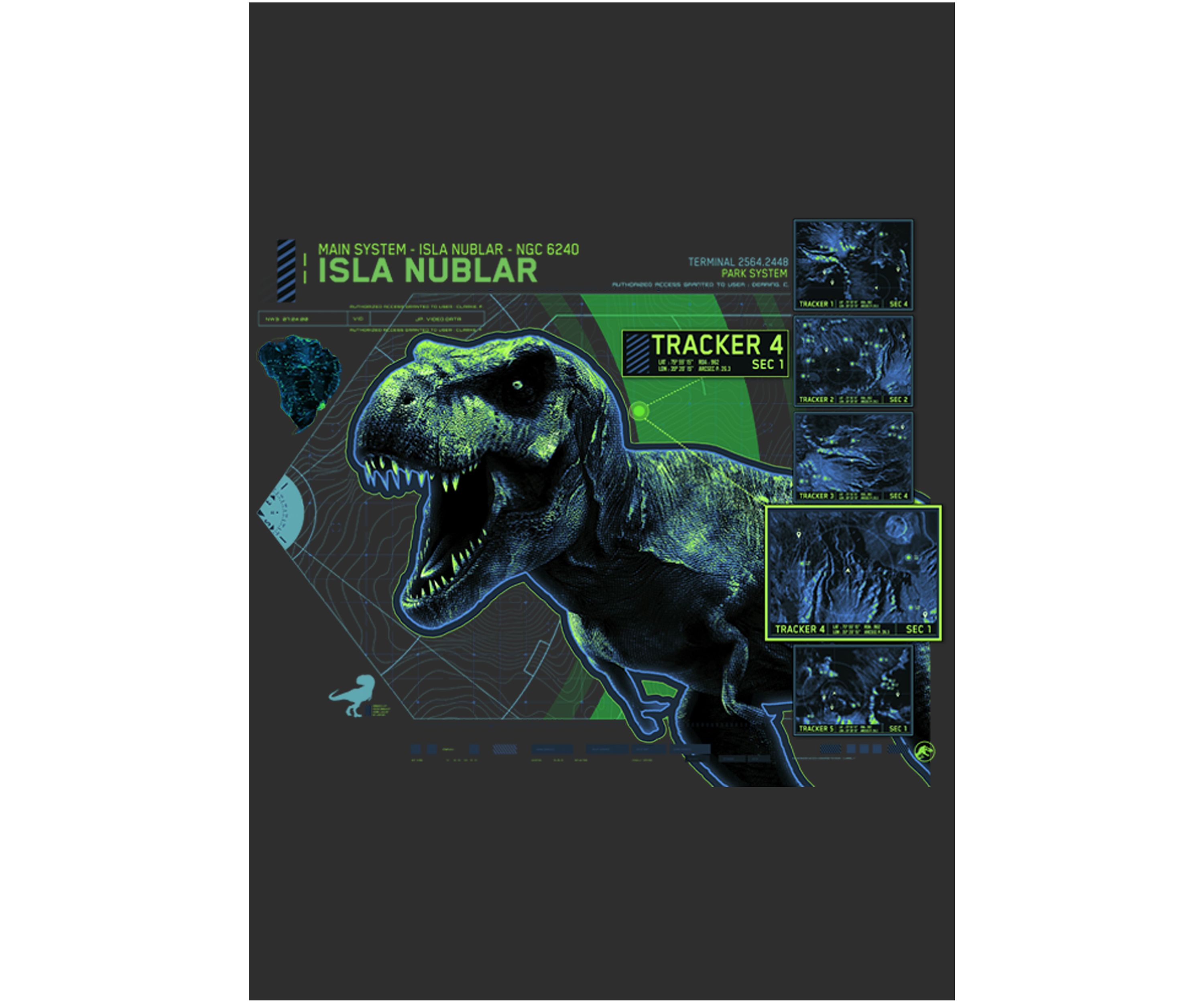 Isla Map Graphic Short Sleeve T-Shirt