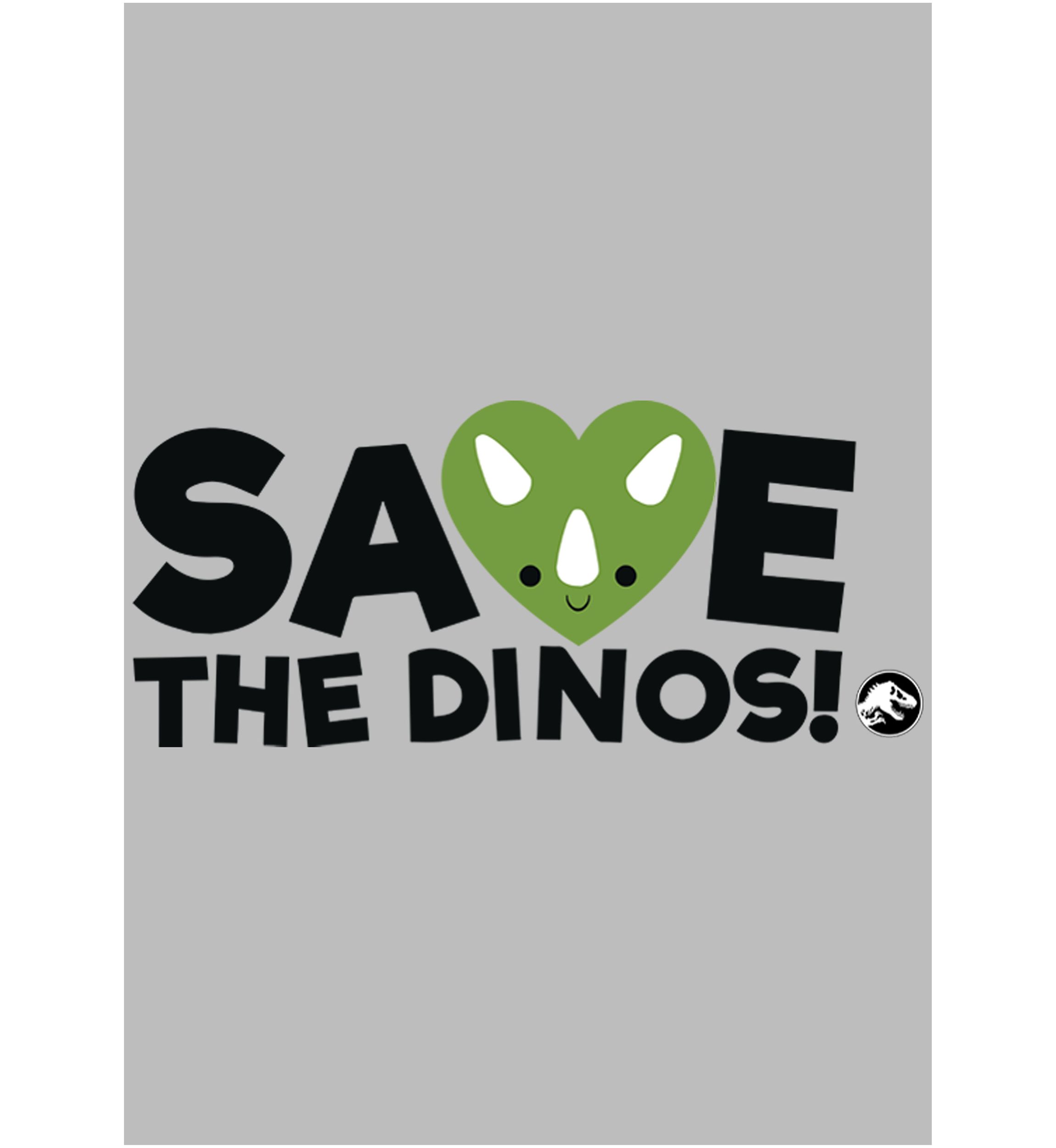 Save Dinos Graphic Short Sleeve T-Shirt