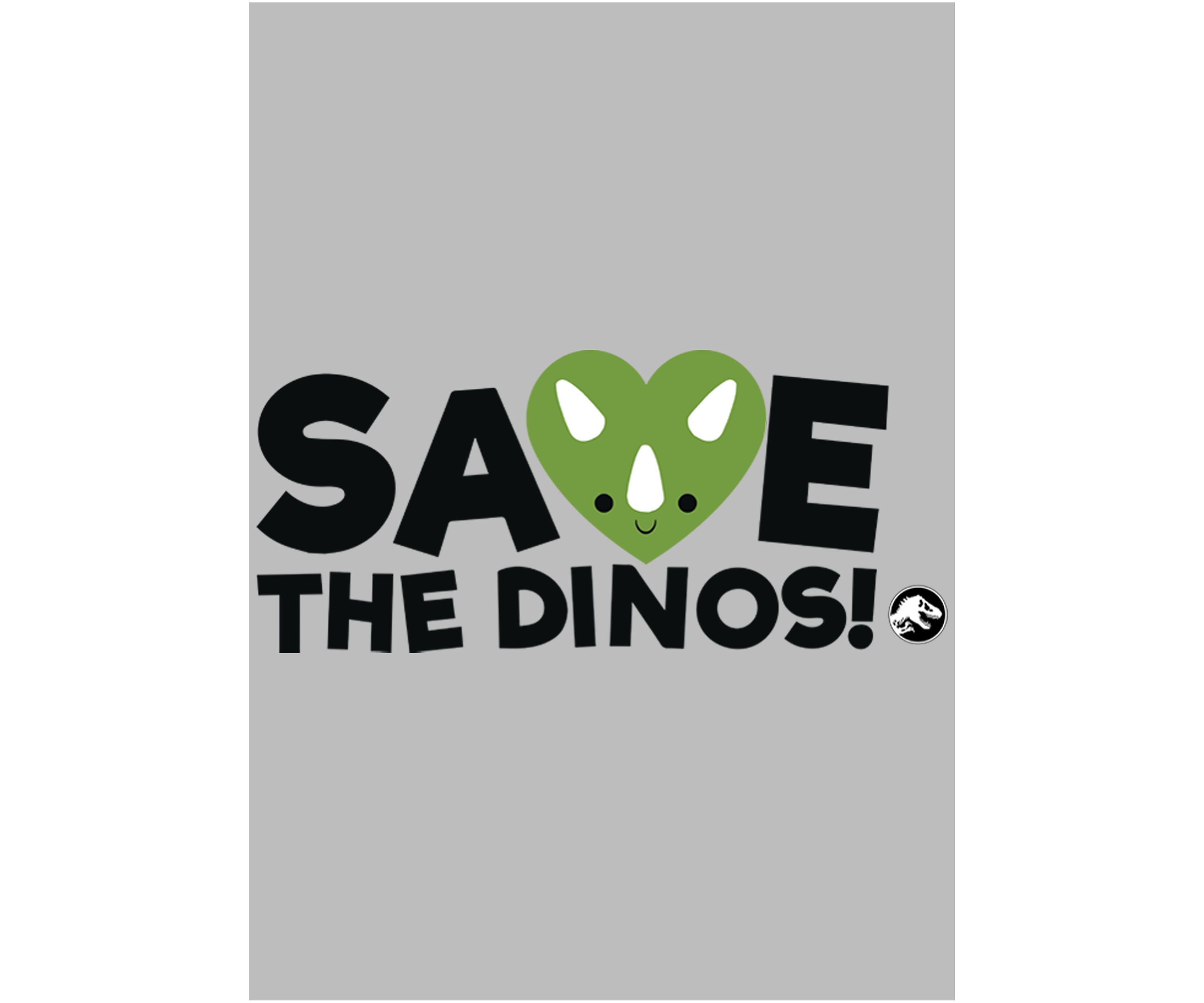 Save Dinos Graphic Short Sleeve T-Shirt