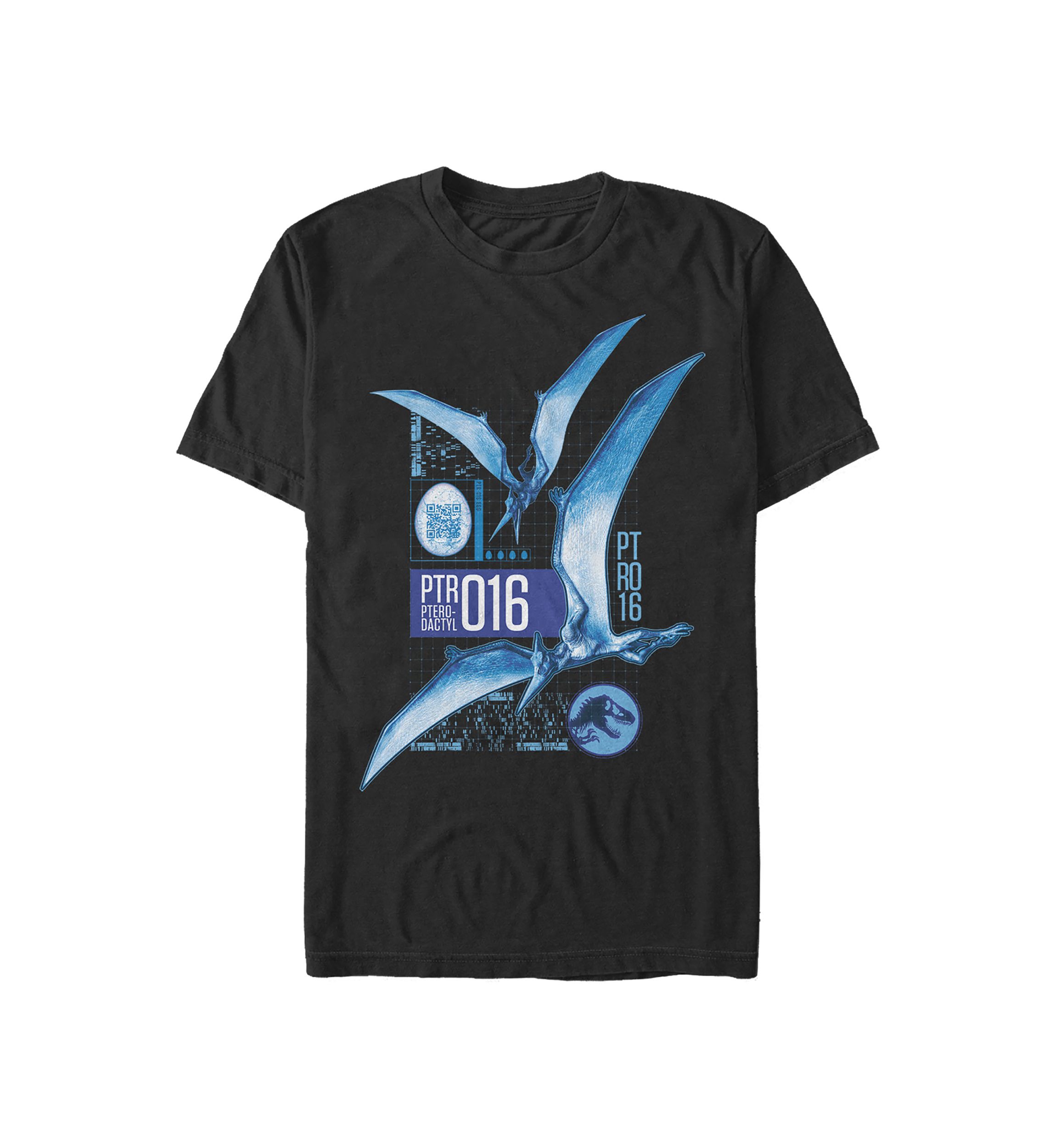 Pterodactyl Scan Graphic Short Sleeve T-Shirt