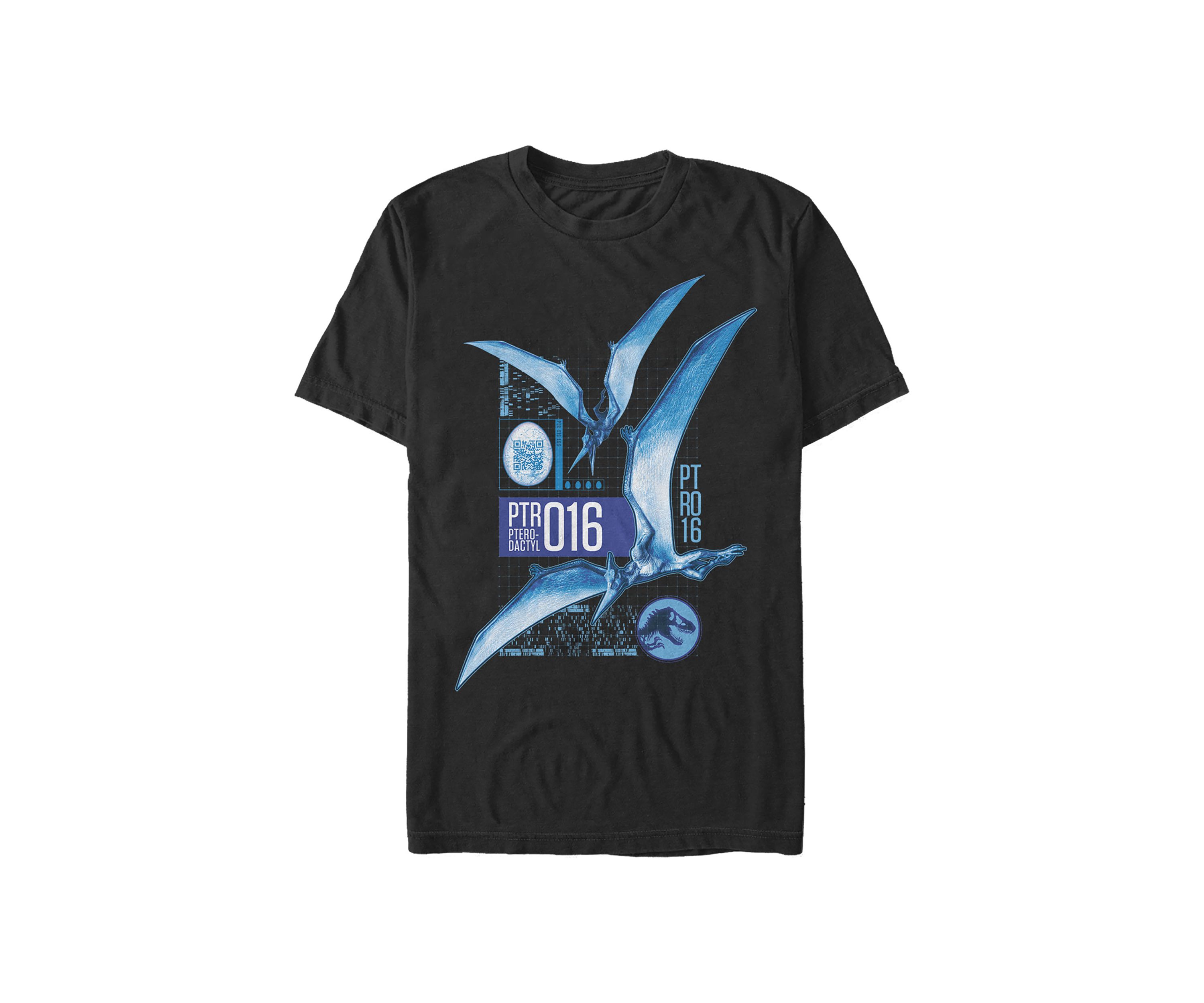 Pterodactyl Scan Graphic Short Sleeve T-Shirt