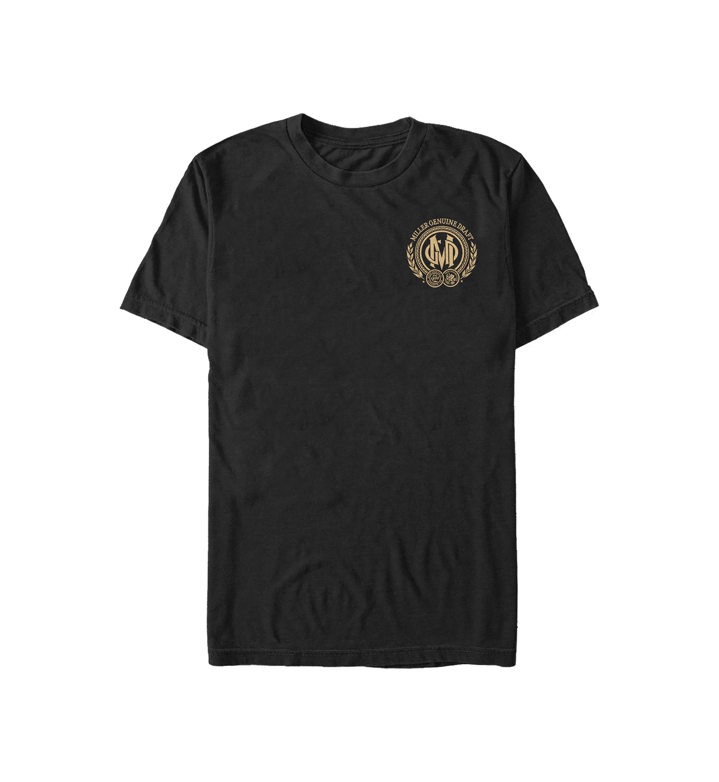 Miller Coors Brewing Company - Genuine Seal Chest Graphic Short Sleeve T-Shirt