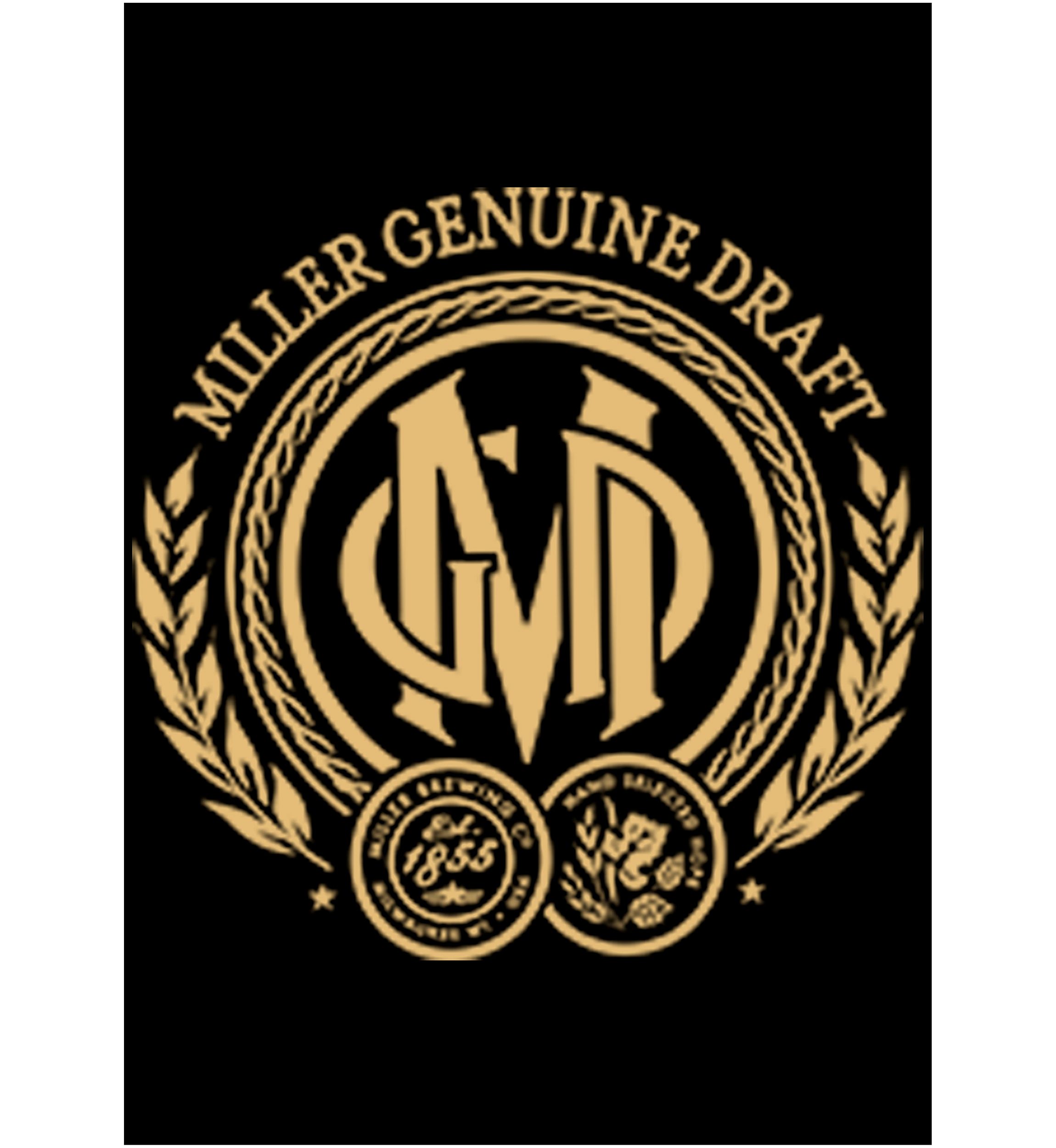 Miller Coors Brewing Company - Genuine Seal Chest Graphic Short Sleeve T-Shirt