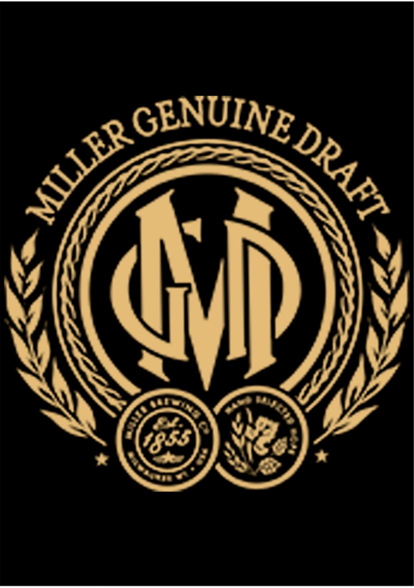 Miller Coors Brewing Company - Genuine Seal Chest Graphic Short Sleeve T-Shirt