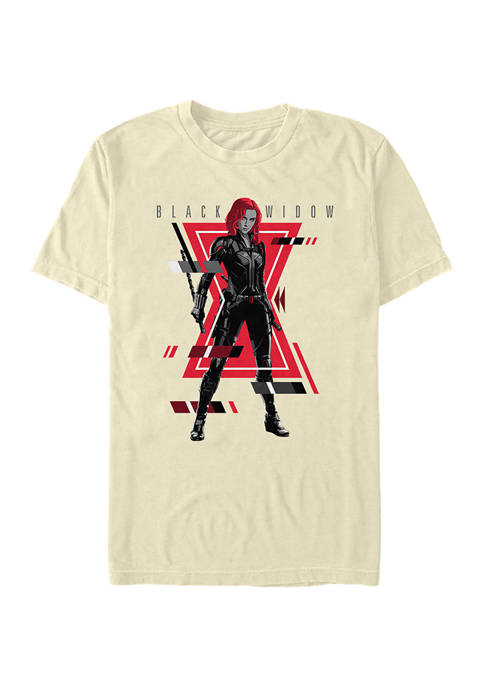 Marvel™ Widow Glitch Graphic Short Sleeve T-Shirt