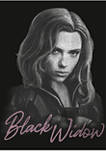 Black Widow Mono Graphic Long Sleeve T-Shirt
