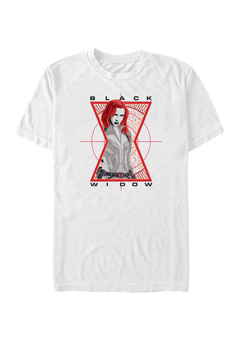 Marvel™ Widow Target Graphic Short Sleeve T-Shirt