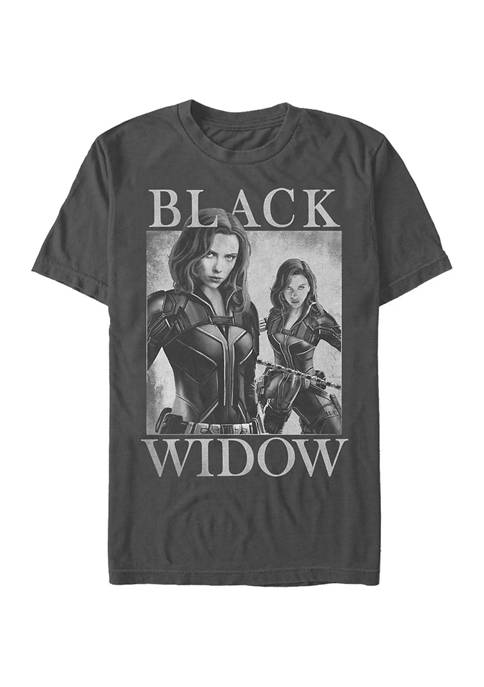 Two Widows Mirror Graphic Short Sleeve T-Shirt