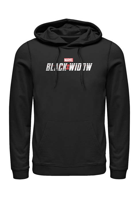 Marvel™ Black Widow Logo Graphic Fleece Hoodie