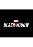 Black Widow Logo Graphic Fleece Hoodie