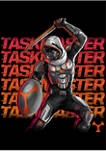 Taskmaster Neon Graphic Fleece Hoodie