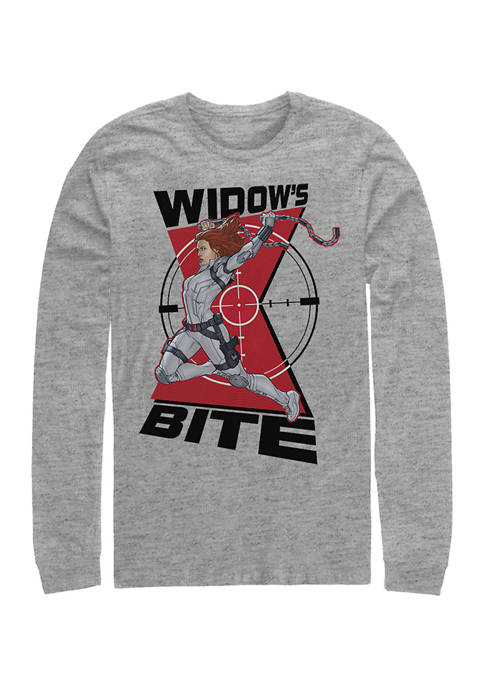 Widow Bite Graphic Long Sleeve T-Shirt
