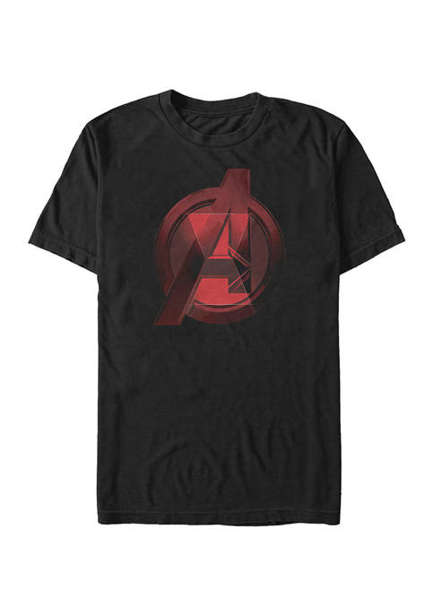 Marvel Avengers Widow Avenger Logo Graphic Short Sleeve