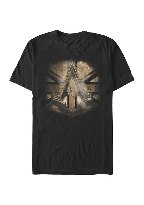 The Coin and the Flag Graphic Short Sleeve T-Shirt