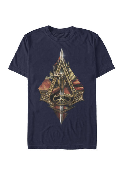 Assassin's Creed Beak Pommel Graphic Short Sleeve T-Shirt