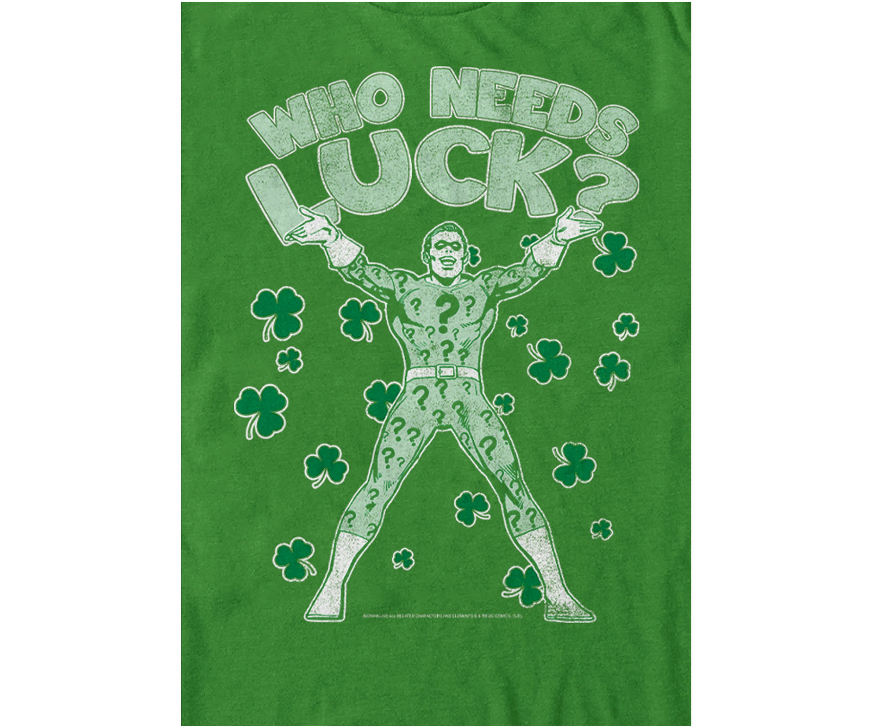 Lucky Riddle Graphic Short Sleeve T-Shirt